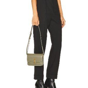 Yves Saint Laurent YSL Small Solferino Satchel bag Sage